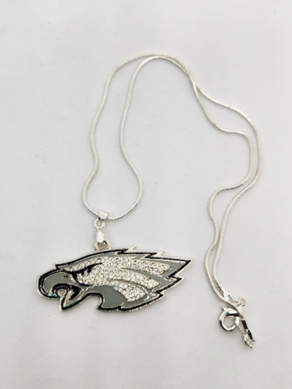 New rhinestone Philadelphia Eagles necklace